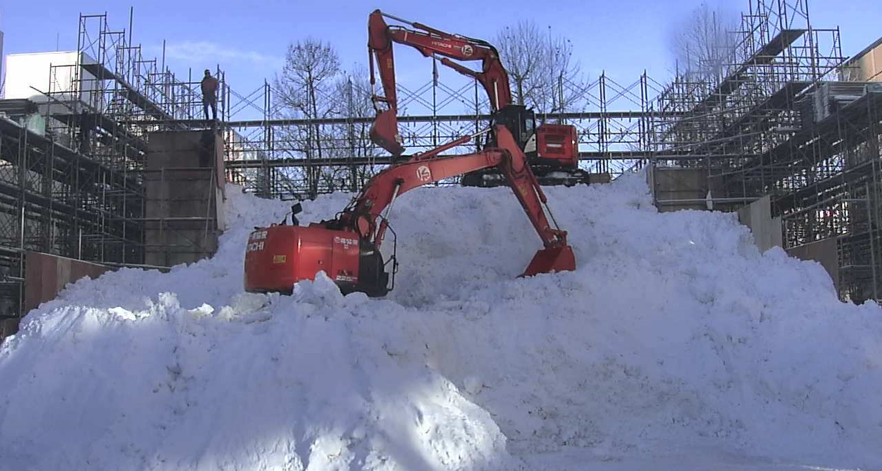 さっぽろ雪まつり Stv広場の大雪像制作の一部始終を初めて24時間ライブ配信開始 Stv 1 8 水 から 札幌テレビ放送株式会社のプレスリリース