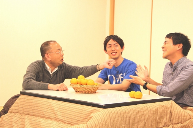第3弾『果実』左から、木村洋二・佐藤宏樹・北本隆雄