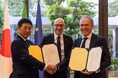 イタリアのガス導管事業者イタルガス社との「ガス導管事業の発展を目的とした相互協力協定」の更新について