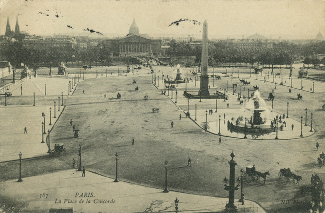 コンコルド広場　1900年初期
