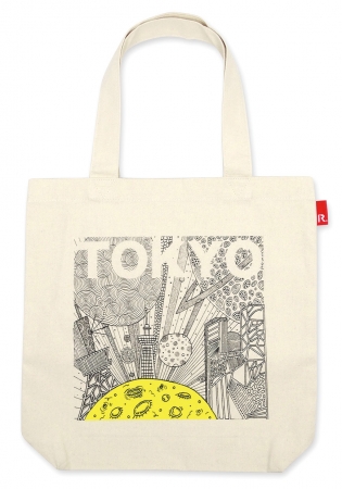 Hitomi Tsunetou （Graphic Design course）：「東京は宇宙」
