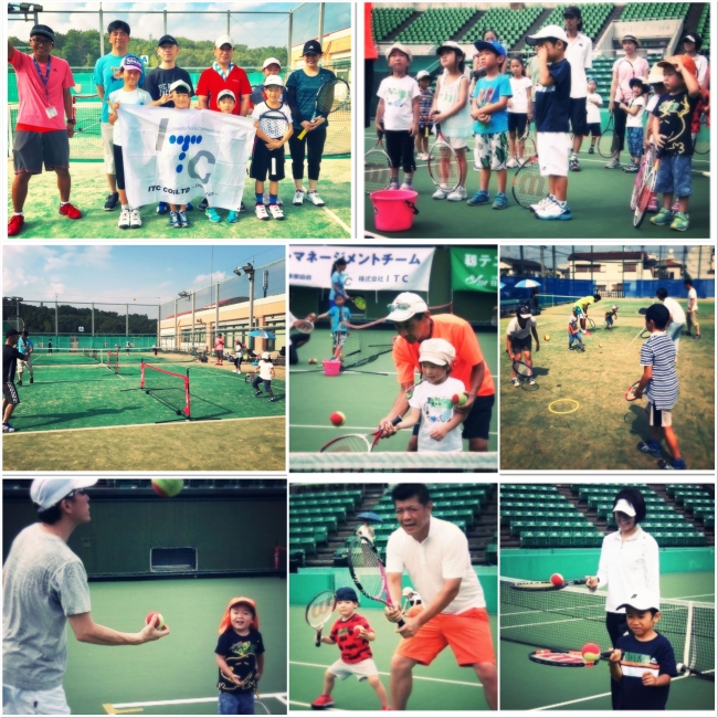 恒例なかよし親子テニス 秋の無料体験会。ITCテニススクール各校で開催！