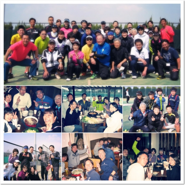  ITCユニバー神戸テニス倶楽部にてITCテニススクール6校合同試合交流会