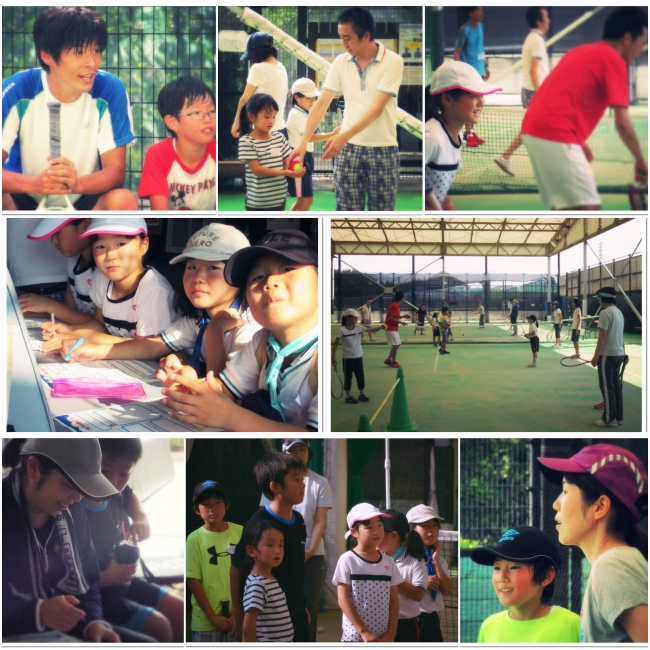 人気イベント「親子テニス無料体験会」夏休み開催の様子