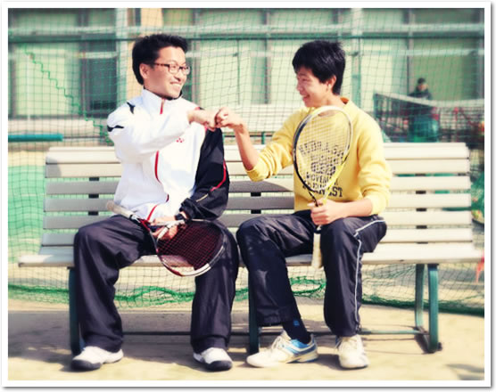 ソフトテニスを通じてお子様の「健全な心と身体の育成」