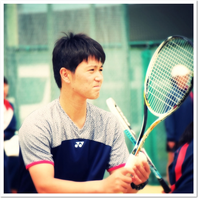 YONEX 現役日本リーグプレイヤー 鹿島 鉄平 選手がITC木津川台テニスクラブにやってきた！