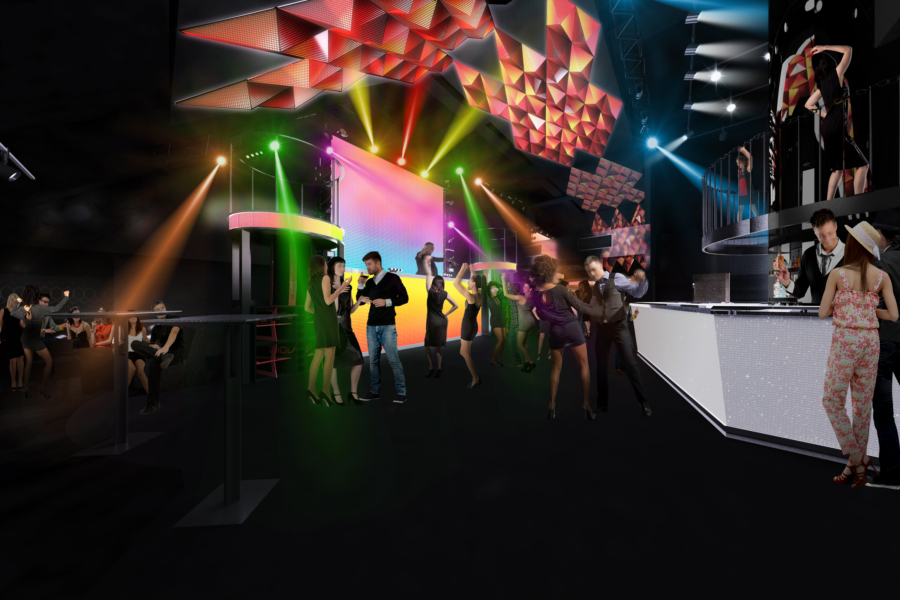 16年12月2日金曜 3日土曜日六本木に 東京の夜を変える エンターテインメント飲食複合施設 Dia Tokyo が3フロアでopen 株式会社ムーンチャイルドのプレスリリース