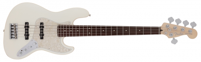 Modern Jazz Bass(R) V, Olympic White