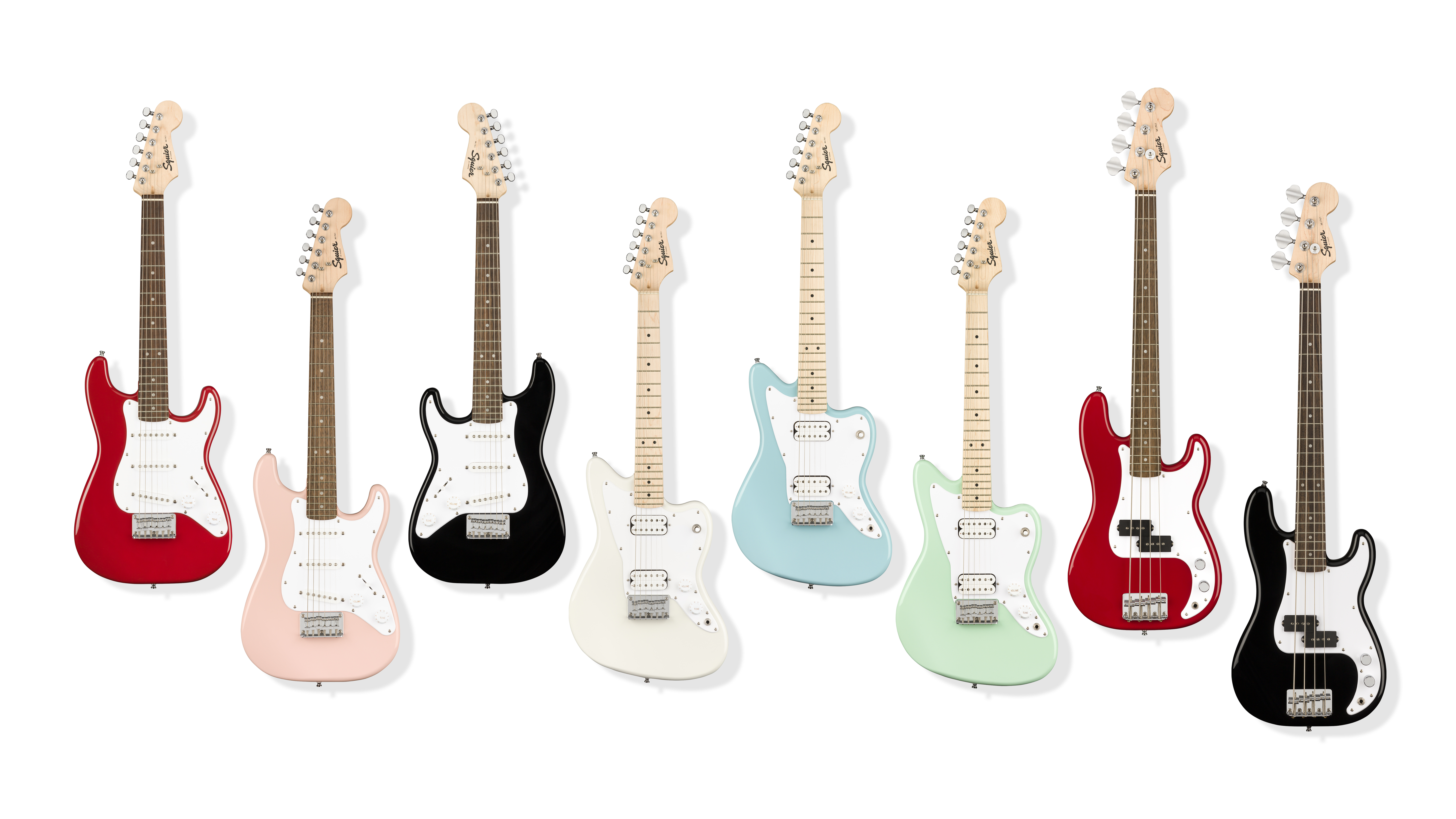ビギナーにも嬉しい、コンパクトサイズのSQUIER® MINIが発売開始 