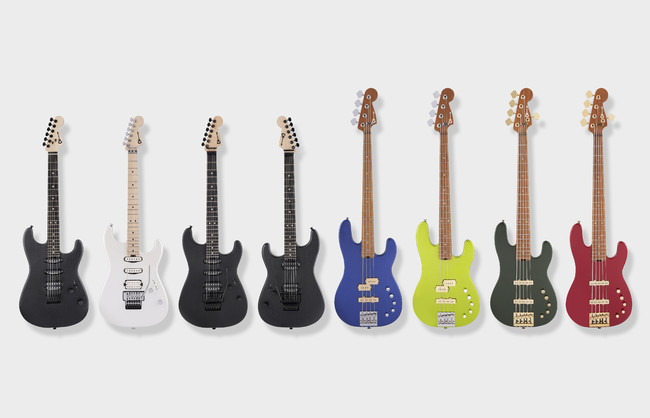 ギターブランド「CHARVEL」の『PRO-MODシリーズ』より新製品８機種が