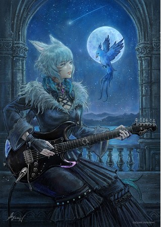 Final Fantasy Xiv Stratocaster 21年5月25日 火 より日本先行予約を開始 Ffxiv の世界観を存分に感じられる拘り抜いたエレキギター誕生 フェンダーミュージックのプレスリリース