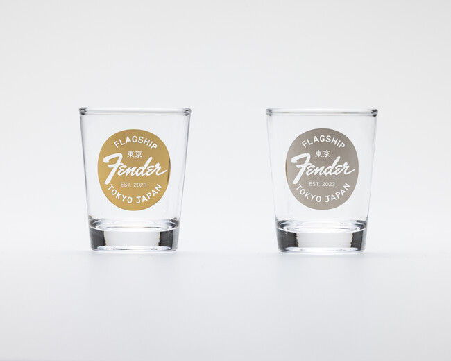 Fender Flagship Tokyo Limited Logo Shot Glass First Anniversary Collection 販売価格：1,100円（税込）