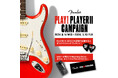 Fender®︎最新ギター&ベースシリーズPlayer IIシリーズのキャンペーン開始のご案内〜第二弾販売モデルも8月９日（金）より発売開始へ〜