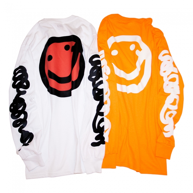 西雄大／SMILE Long Sleeve Tee