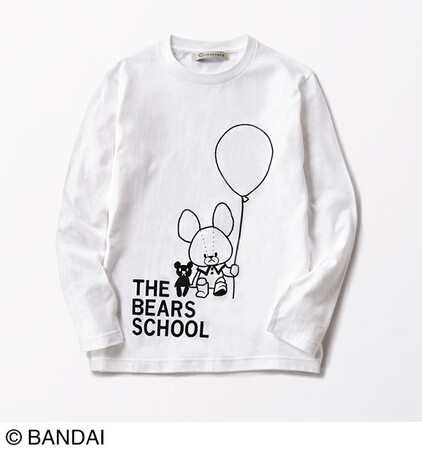 くまのがっこう 婦人カットソー くまのがっこう 婦人カットソー