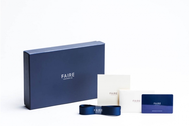 美しいレザーの高機能バッグ ブリーフケース＆スリムクラッチ『FAIRE