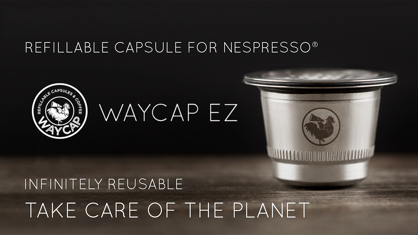 Nespresso®マシン専用、環境にも優しいイタリア製コーヒー詰め替えカプセル「WayCap Ez」日本上陸！  ｜DISCOVER株式会社のプレスリリース