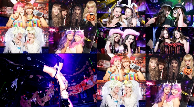 大阪で人気のクラブで開催されたハロウィンイベントの様子！既に大阪のクラブハロウィンムード！