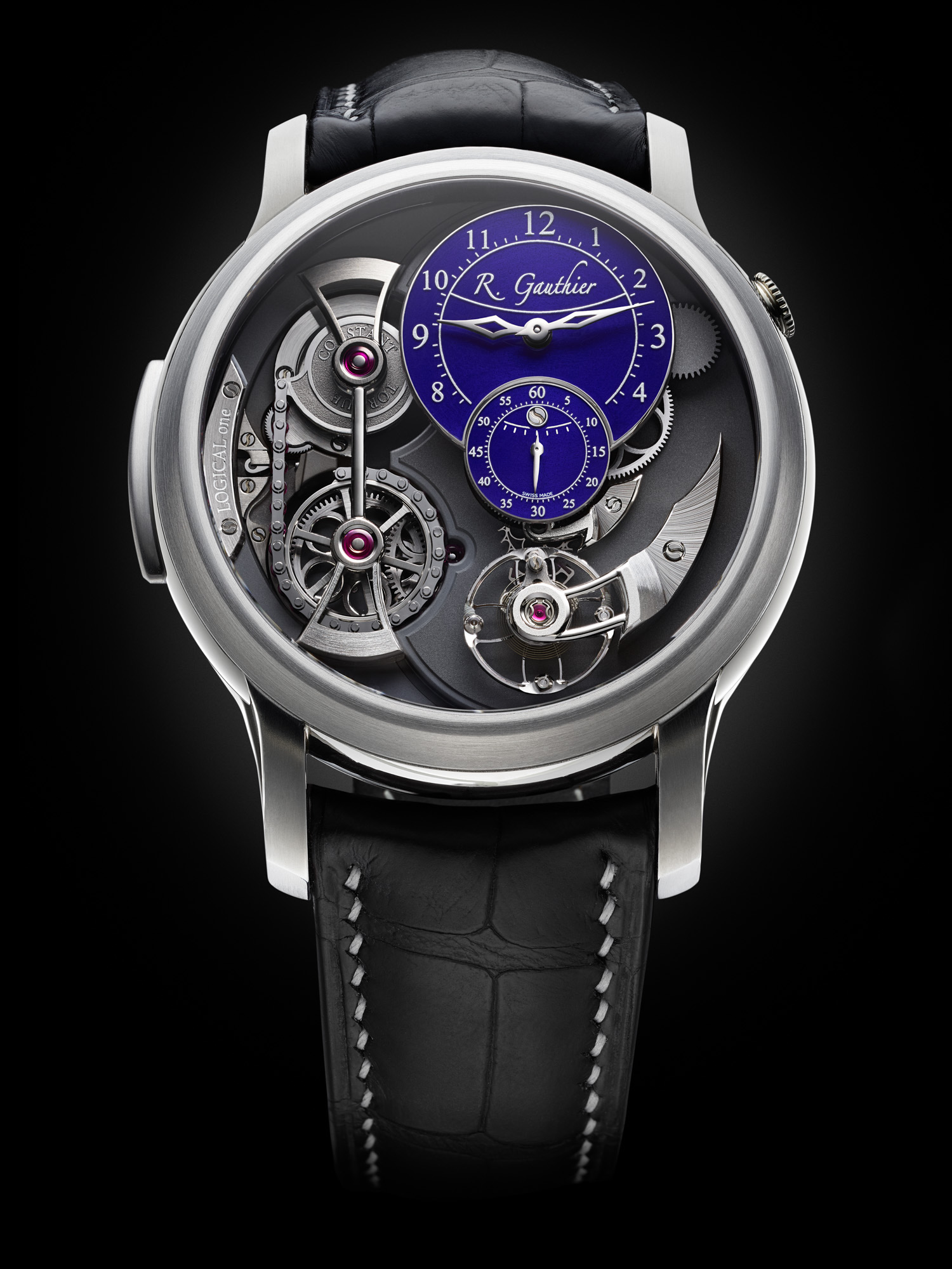 スイス高級時計ブランド「ローマン・ゴティエ」の腕時計「ロジカル・ワン」、グランフーエナメル文字盤の色の選択が可能に。｜スイスプライムブランズ株式会社のプレスリリース