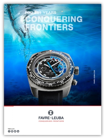 スイス高級時計ブランド ファーブル ルーバ 18年新作は深海探検がテーマの三部作 企業リリース 日刊工業新聞 電子版