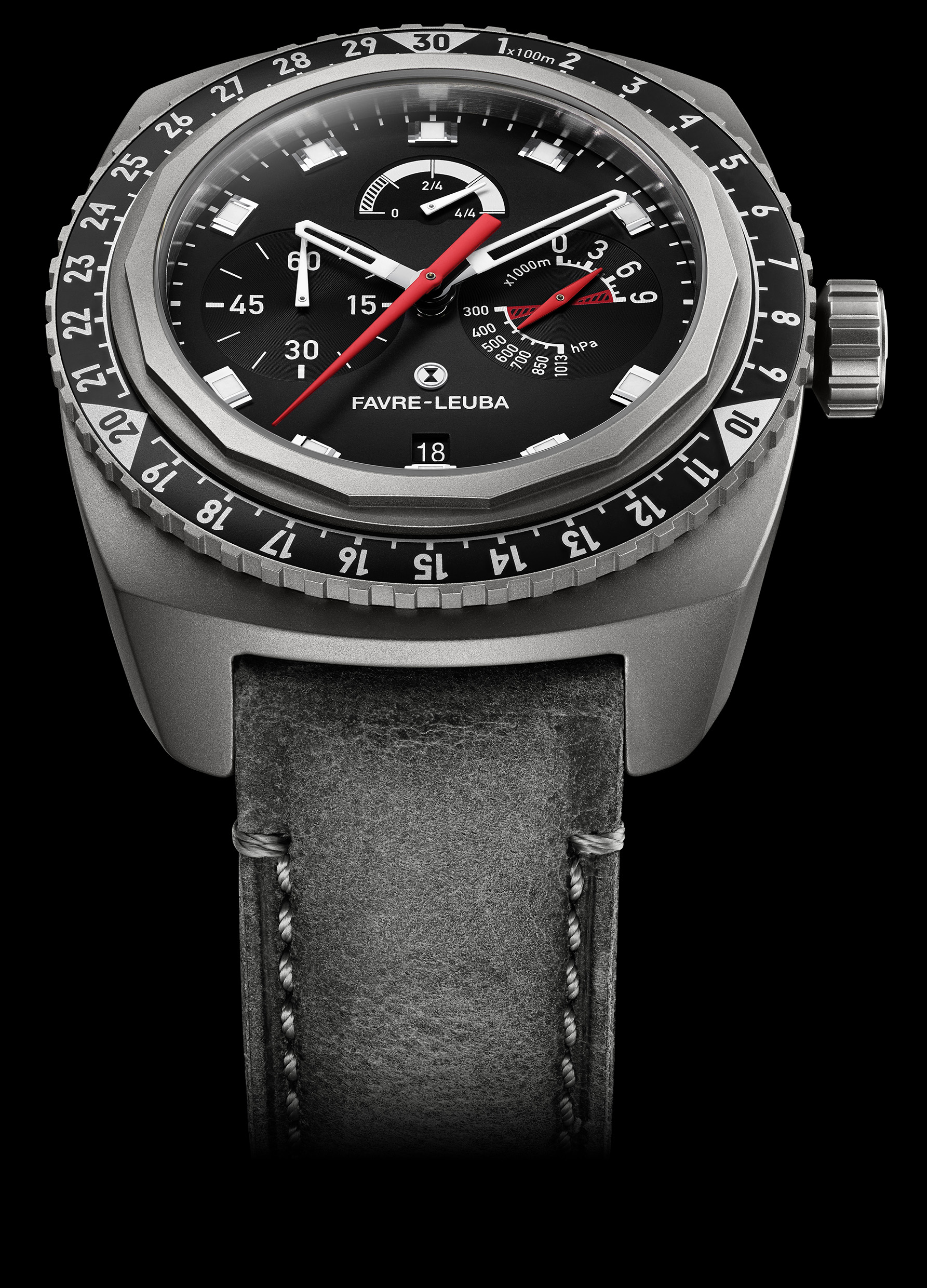 スイス時計ブランド ファーブル ルーバ 創業2年記念モデル レイダー ビバーク9000ブラック 世界で唯一の高度9000mまで測定できる機械式 腕時計 ブラックのカラーバリエーション登場 Swissprimebrands株式会社のプレスリリース