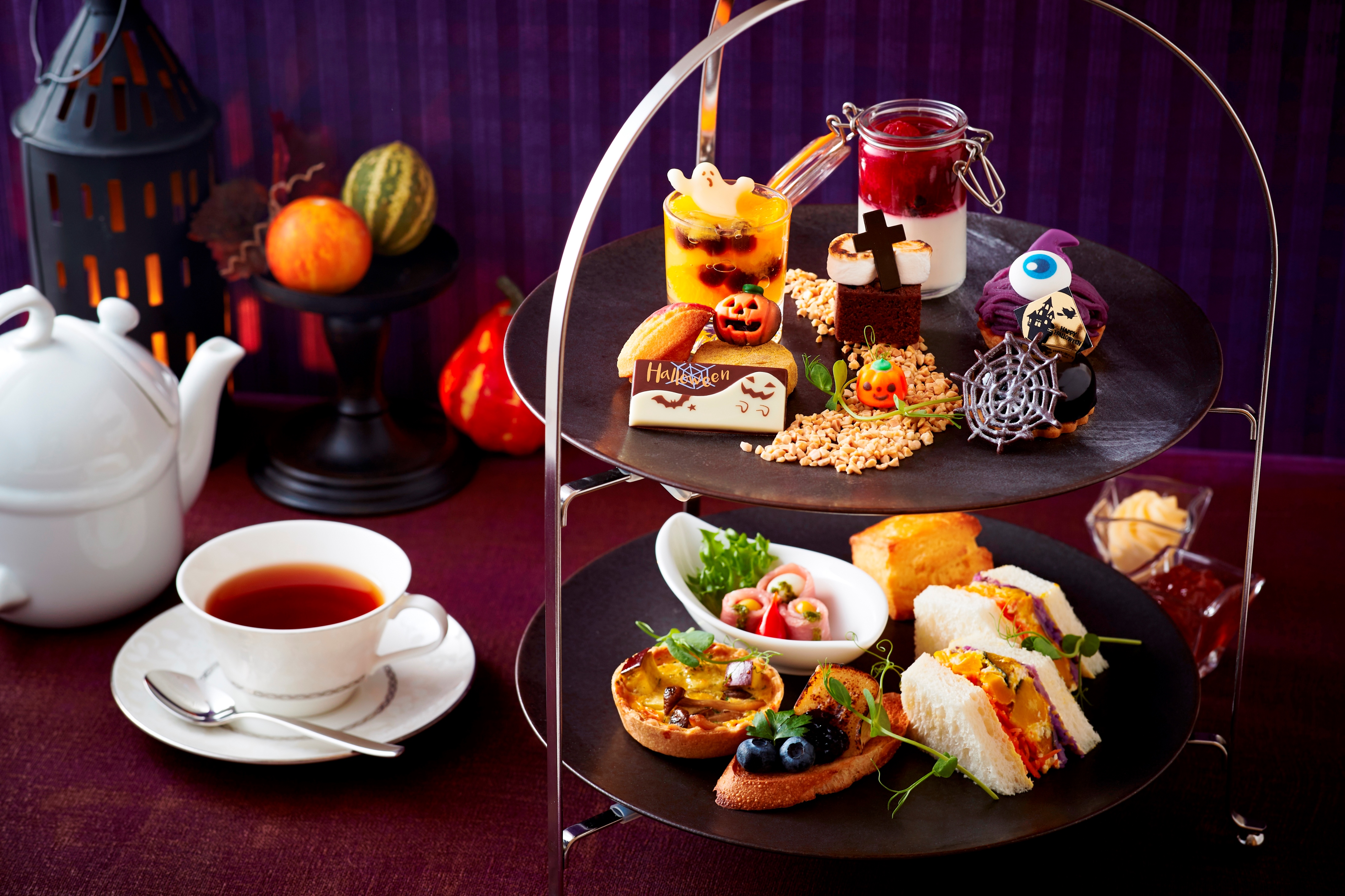 ホテル日航大阪 ハロウィンアフタヌーンティーセット 10月限定販売 ニッコー ホテルズ インターナショナルのプレスリリース