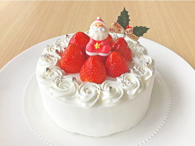 クリスマスデコレーションケーキ完成イメージ