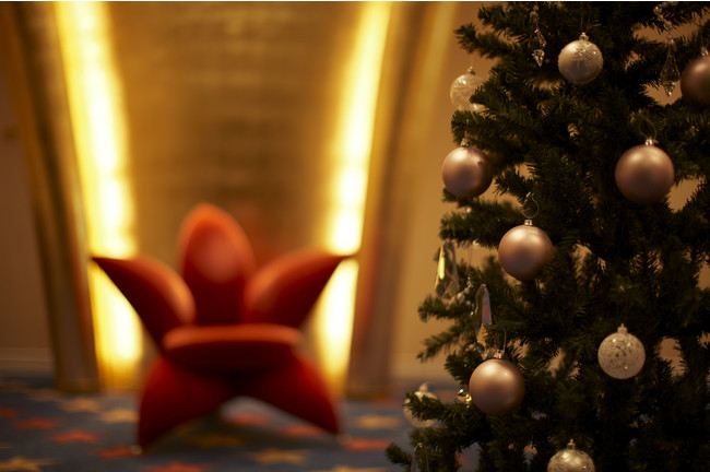 館内に登場するクリスマスツリーのイメージ