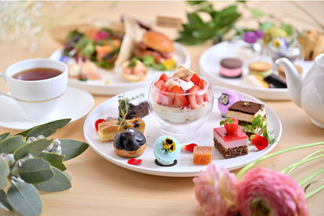 ホテル日航福岡 ティー カクテルラウンジメニューに新商品が仲間入り 咲き誇るアフタヌーンティー を販売 ニッコー ホテルズ インターナショナルのプレスリリース