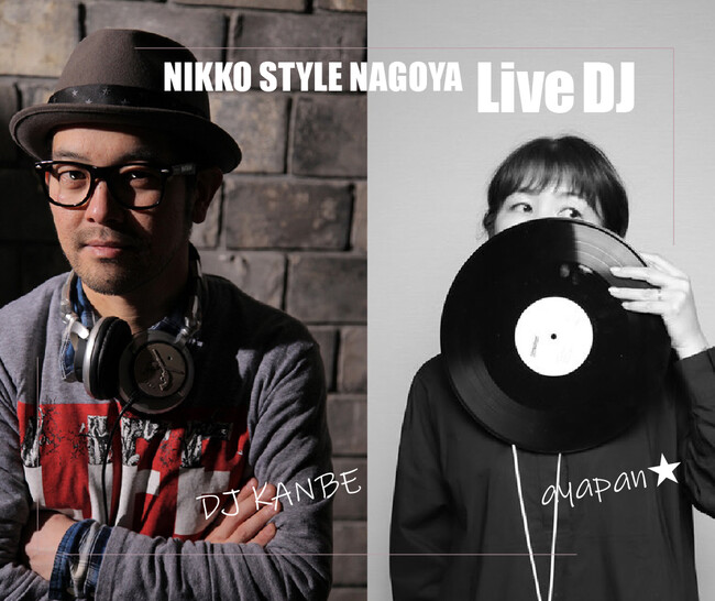 左：DJ KANBE氏、  右：ayapan★氏