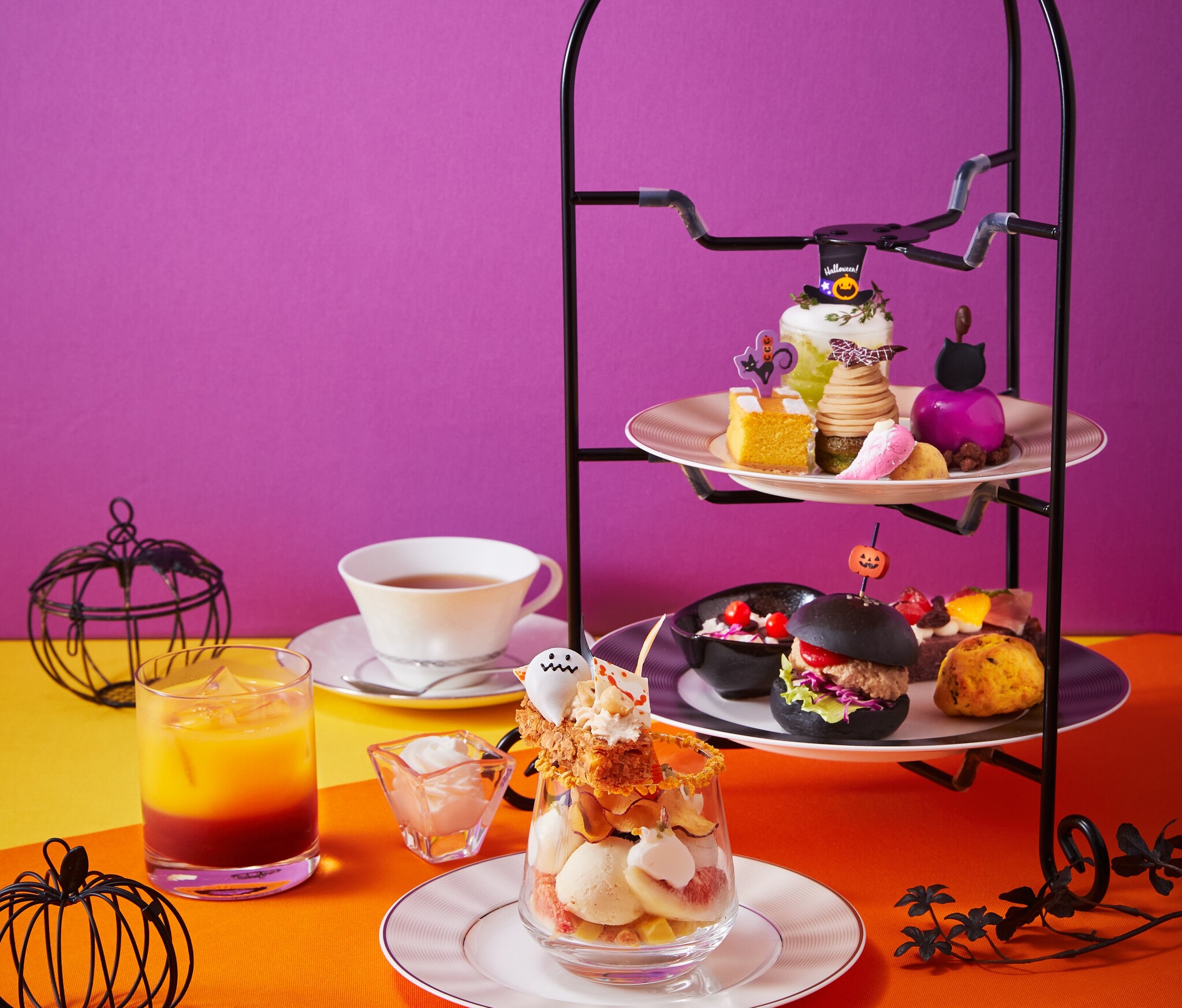 【ホテル日航大阪】「ハロウィンアフタヌーンティーセット」を9月23日より提供！おいしくキュートな秋の味覚を召し上がれ｜ニッコー・ホテルズ ...