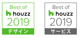 Best of Houzz 2019 アワードバッジ