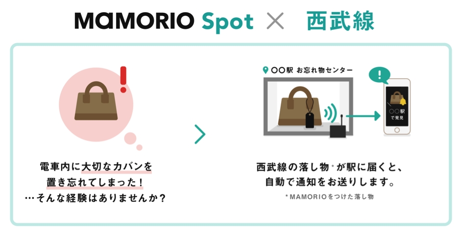 Mamorio 西武鉄道と共同でiotを活用したお忘れ物自動通知サービスの実証実験を開始 Mamorio株式会社のプレスリリース