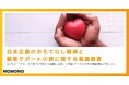 【日本企業のおもてなし精神と顧客サポートの質に関する意識調査】 58.2%が「”サポートの質”が再購入や推奨に影響」と回答 デジタル時代の顧客期待が明らかに