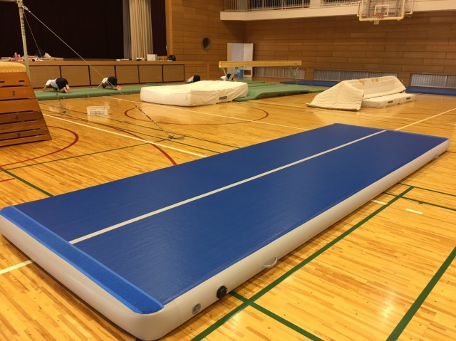 厚さ6cmフエルト・スポンジ　コンビマット　幼児　体操マット　器械体操　体操教室