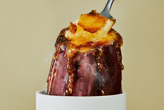 最短1分で完売　大人気の王道「壺芋ブリュレ」