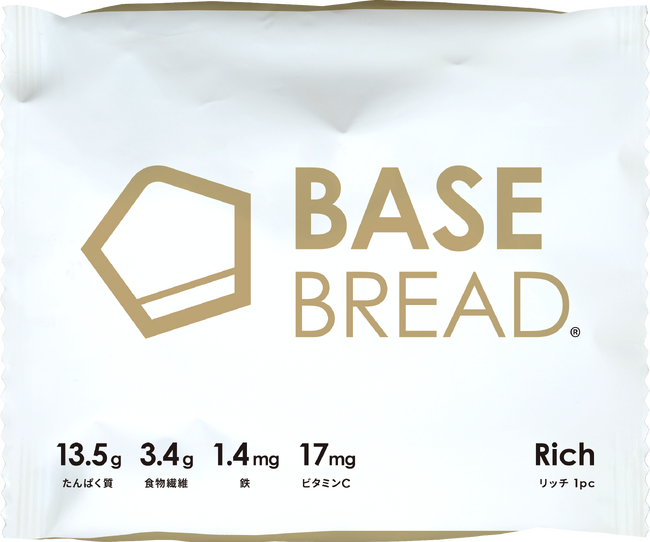 BASE BREAD リッチ　パッケージ表