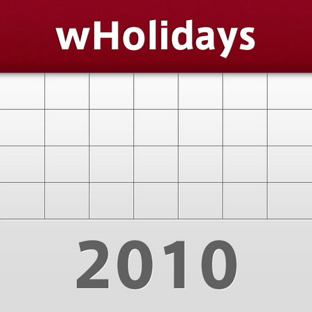 Iphoneアプリ 世界の休日カレンダー2010 App Storeで販売開始 株式
