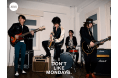 今注目を集めるスタイリッシュ・ロックバンドI Don't Like Mondays.が“月曜日の憂鬱を吹き飛ばす曲”をテーマにしたプレイリストを「AWA」で公開!