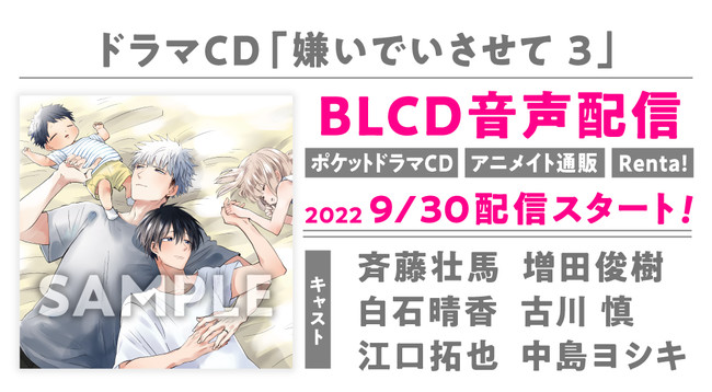 リブレ通販特典 キャストトークCDのみ BLCD 嫌いでいさせて その他