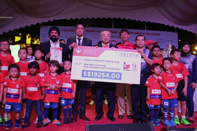2013年よりジュロンイーストスタジアム開催のホームゲーム入場者数1名につき１シンガポール・ドルをホームタウンである Yuhua Community Sports Clubへ寄付