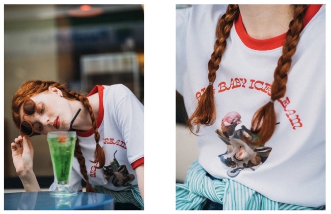 RINGER TEE ¥5,500 RINGER TEE ¥5,500