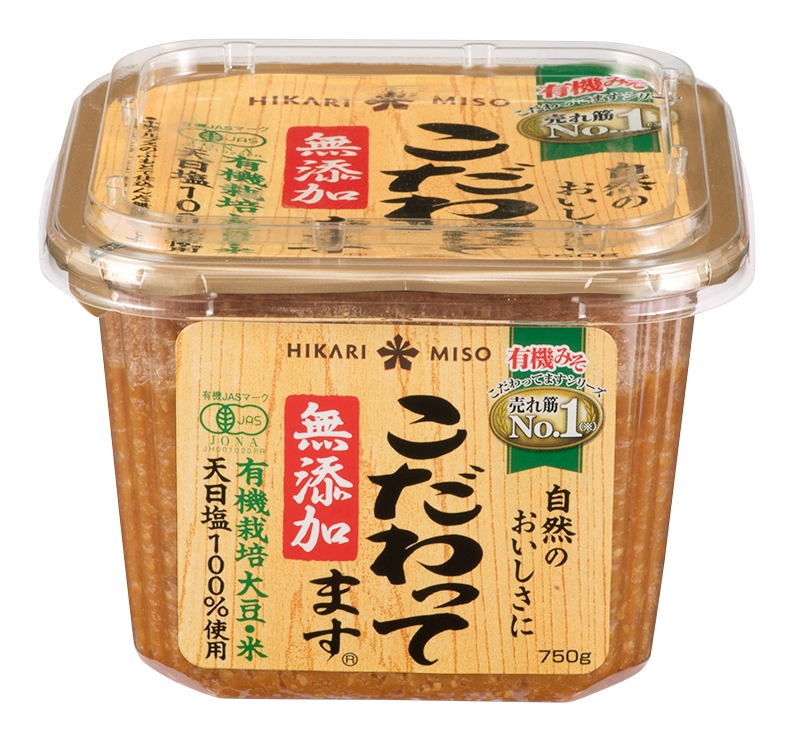 ひかり味噌 オーガニック味噌「こだわってます」シリーズが8年連続で売れ筋No.1(※1)を達成！！｜ひかり味噌株式会社のプレスリリース