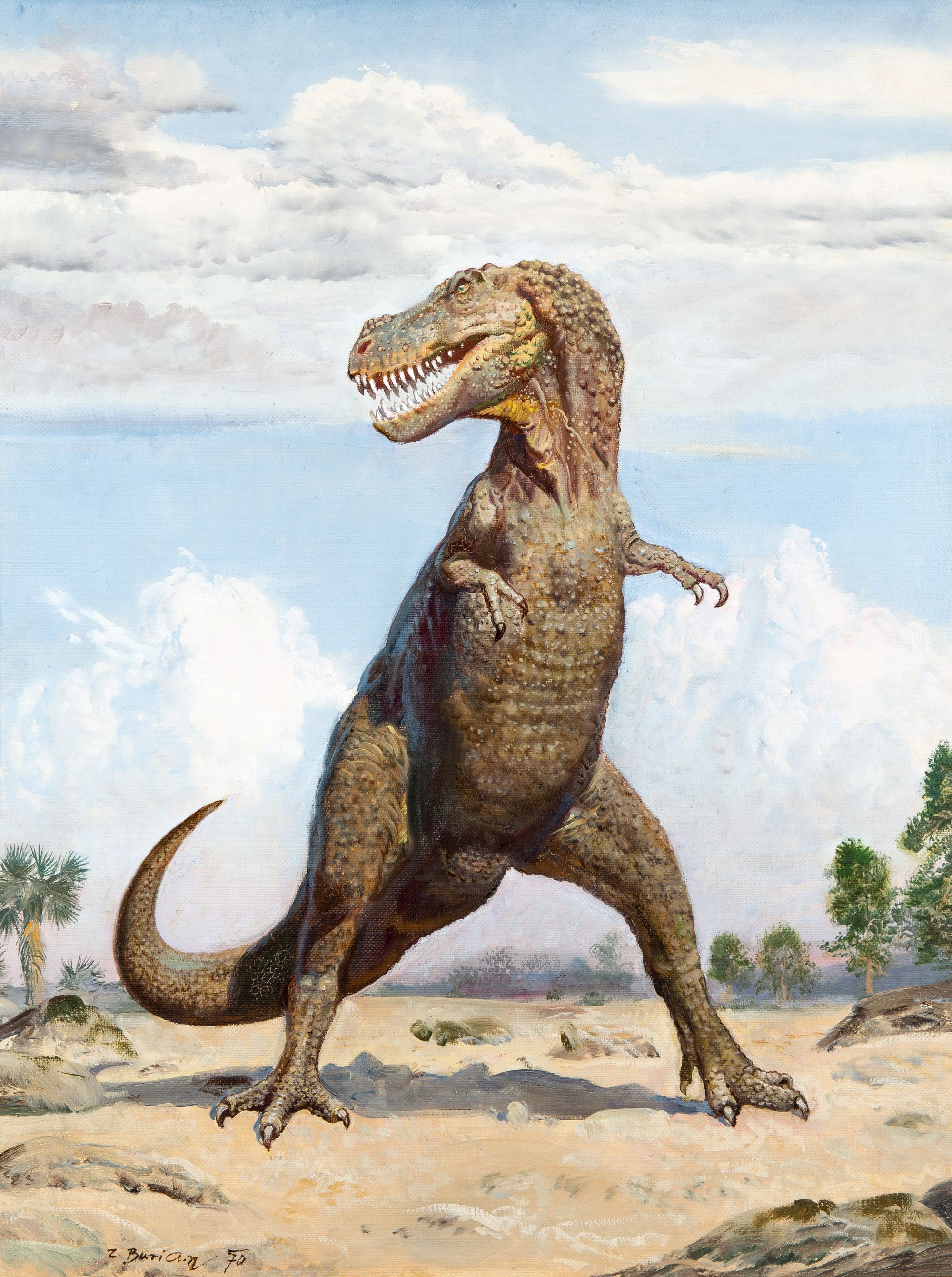 恐竜絵画を集めた異色の美術展「恐竜図鑑―失われた世界の想像／創造 ...