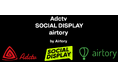 急成長する動画・CTV広告市場向け　リッチクリエイティブプラットフォーム「Adctv/airtory/SOCIAL DISPLAY」　12月11日より国内独占提供を開始