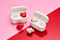 ハート型の愛らしいフォルムはそのままに、Hybrid ANCや低音重視モードを搭載したワイヤレスイヤホン「HeartBuds Pro」を12月12日から順次発売