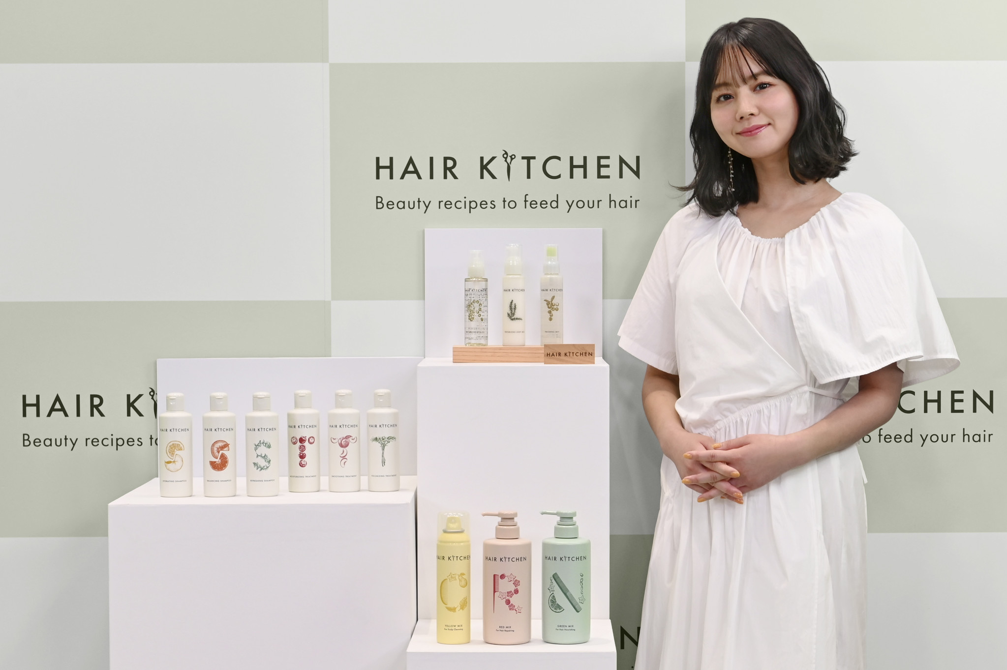 【新ヘアケアブランド 「HAIR KITCHEN PR発表会」イベントレポート】モデルのNANAMIさんが登場「HAIR KITCHENは私に