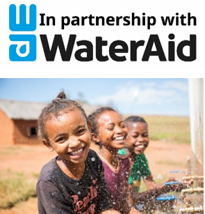 WaterAid／Ernest Randriarimalala 学校に完成した給水設備で手を洗う子供たち（マダガスカル）