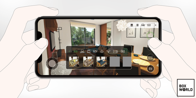 世界初 自分で家を作って歩き回れるアプリ Boxworld ボックスワールド のパブリックベータ版をリリース 株式会社ジブンハウスのプレスリリース