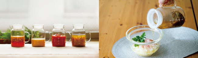 ガラスのたれ・ソースポット イメージ